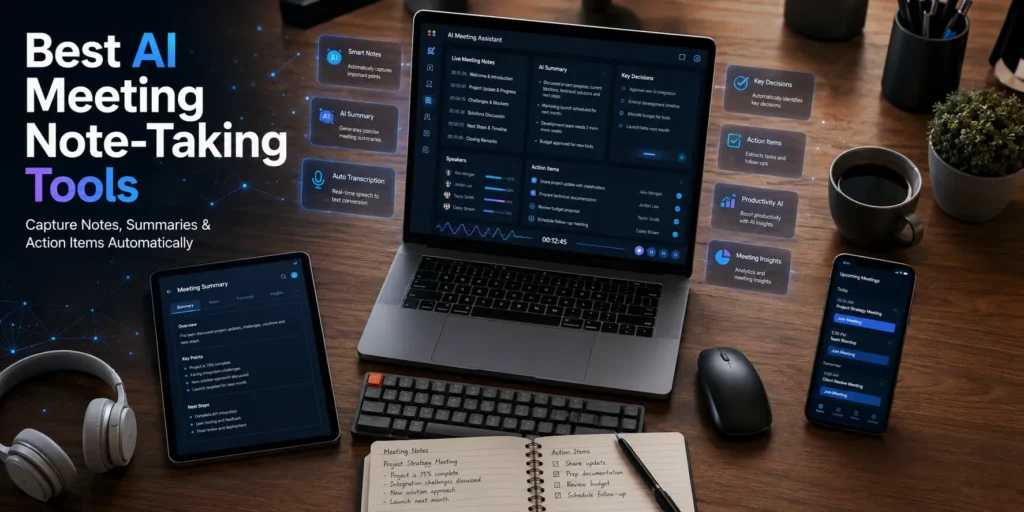 AI meeting note-taking tools
