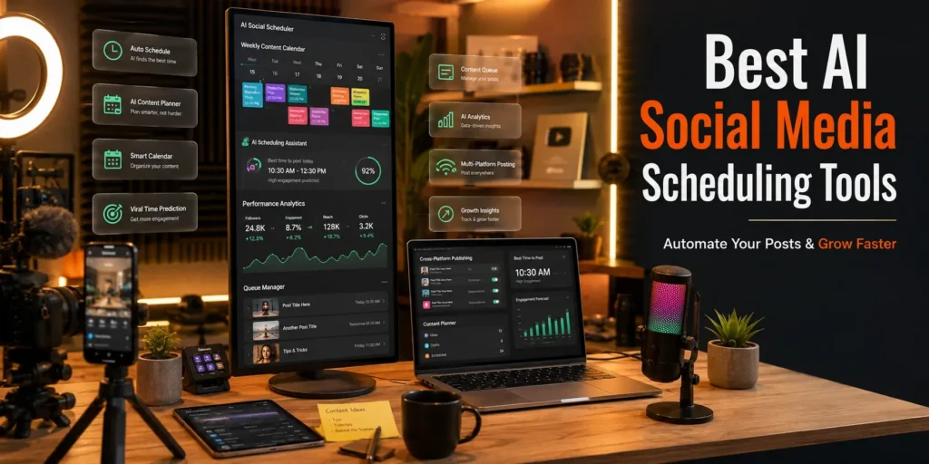 AI social media scheduling tools